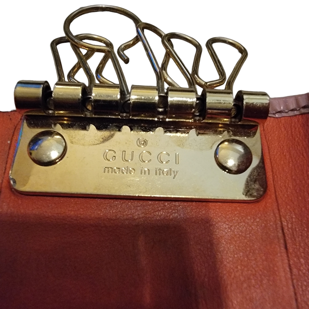 Gucci Cream and Pink Keyholder - Picture 6 of 8